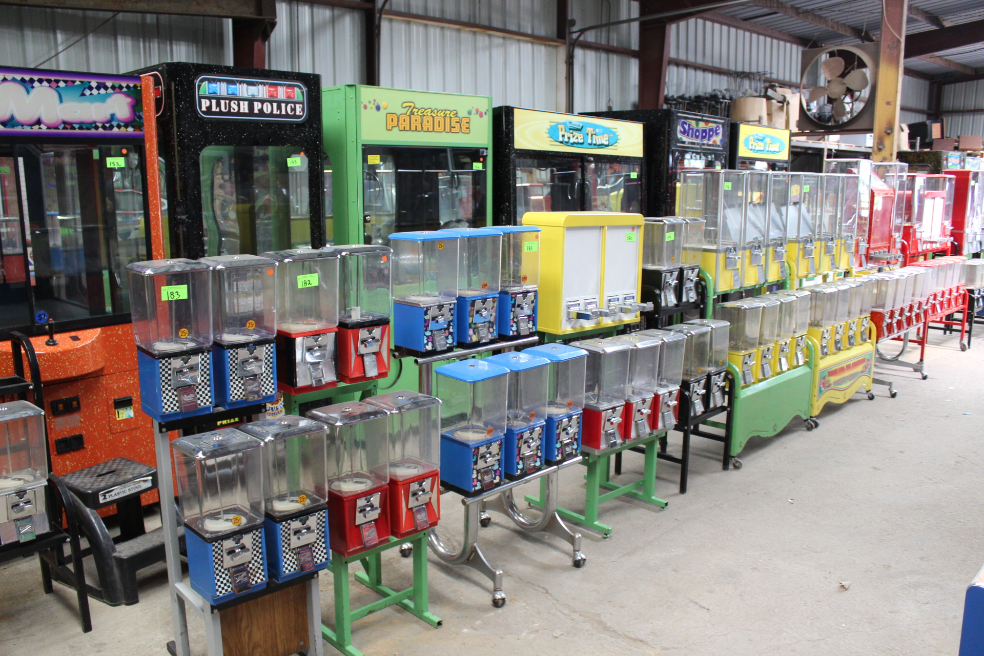 Kiddie Rides, Arcade & Vending Equipment Auction Auction