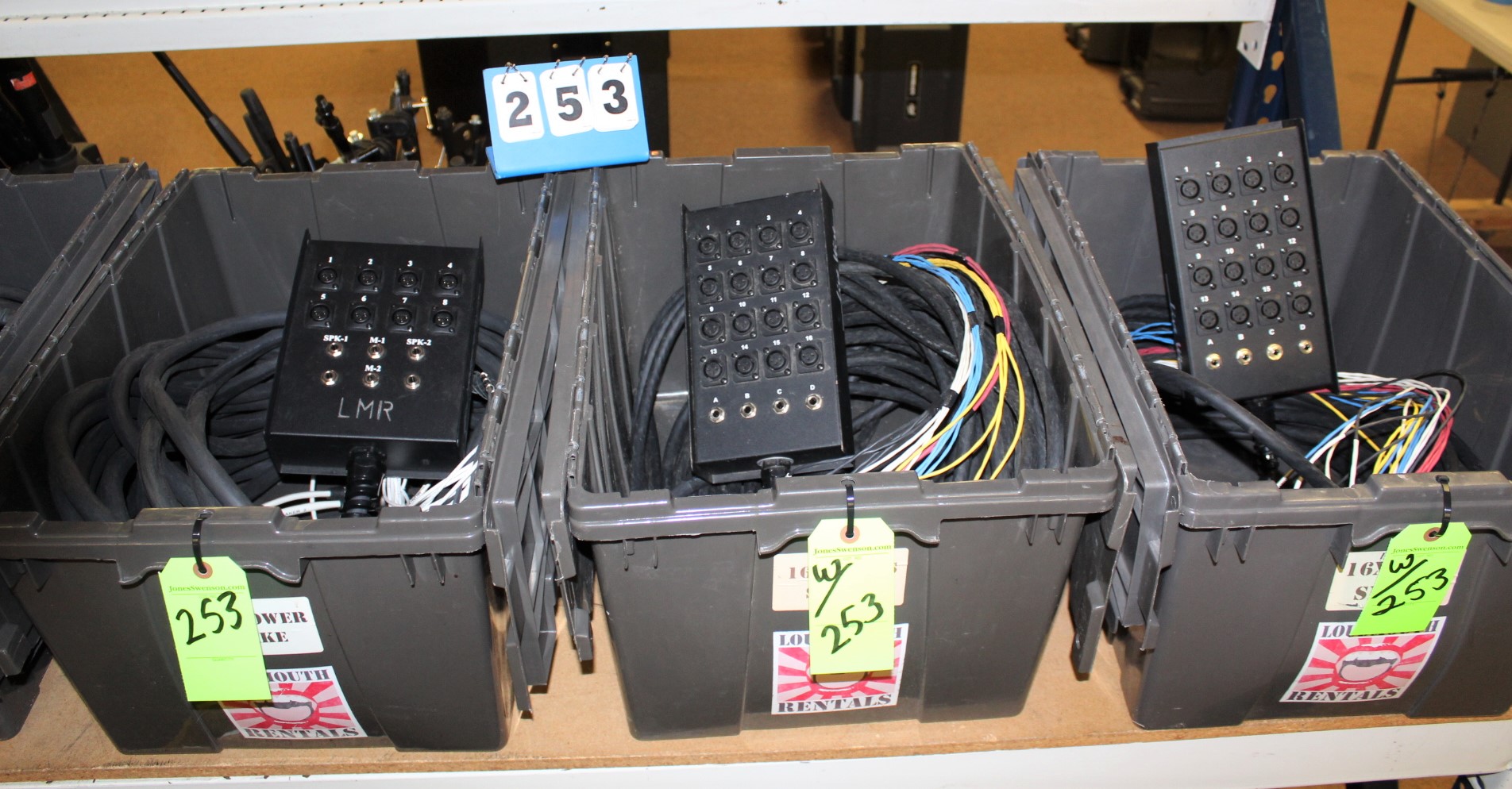Sound, Lighting & Audio Visual Equipment Liquidation Auction Auction