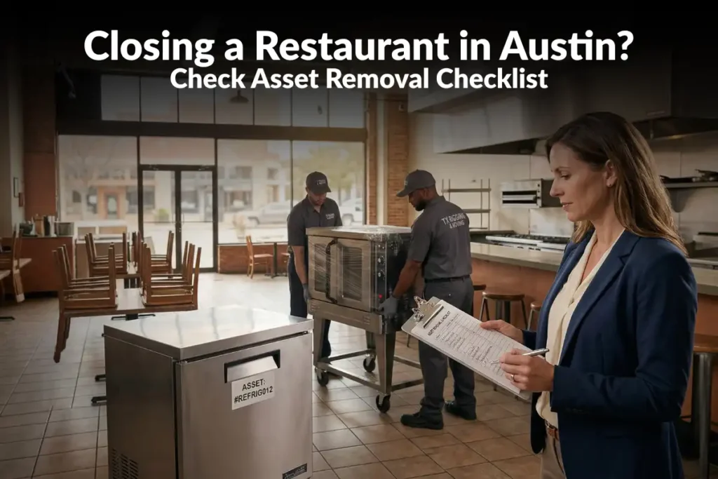 restaurant closing complete asset removal checklist